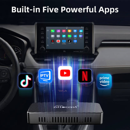Play2Video Pro Draadloze CarPlay/Android Auto All-in-One Adapter