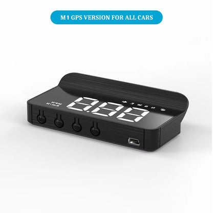 M3 HUD Head-Up Display OBD2 Trip Computer Snelheidsprojector OBD2 Auto On-Board Computer Brandstofverbruik Alarm Auto Accessoires